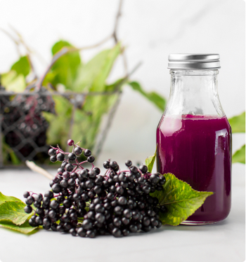 Elderberry Purple Tea.
