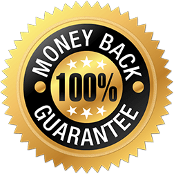 100% Money Back Guarantee.